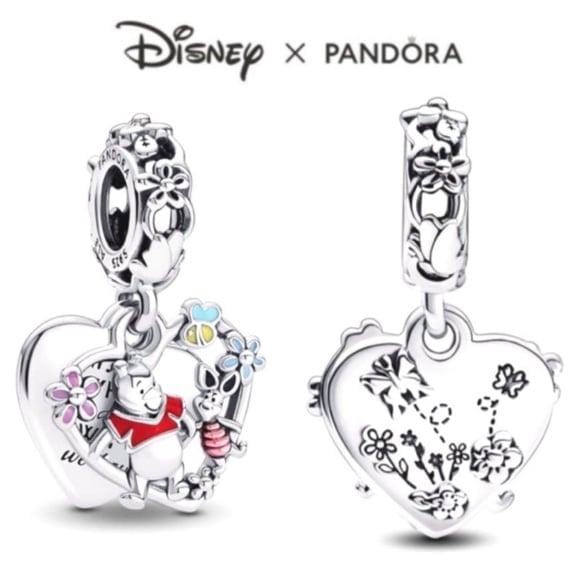 Pandora x Disney Winnie the Pooh Double Layered Charm