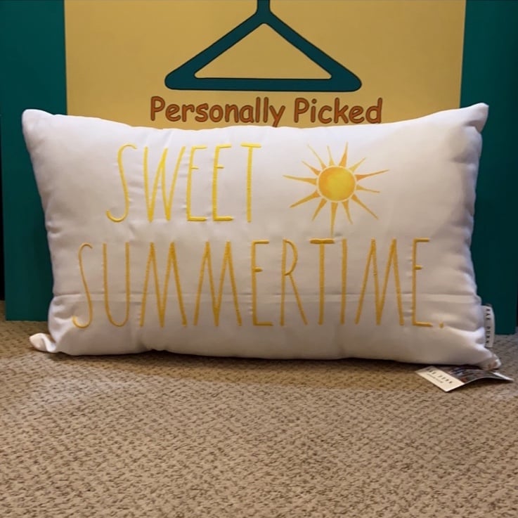 Rae Dunn SWEET SUMMERTIME Pillow