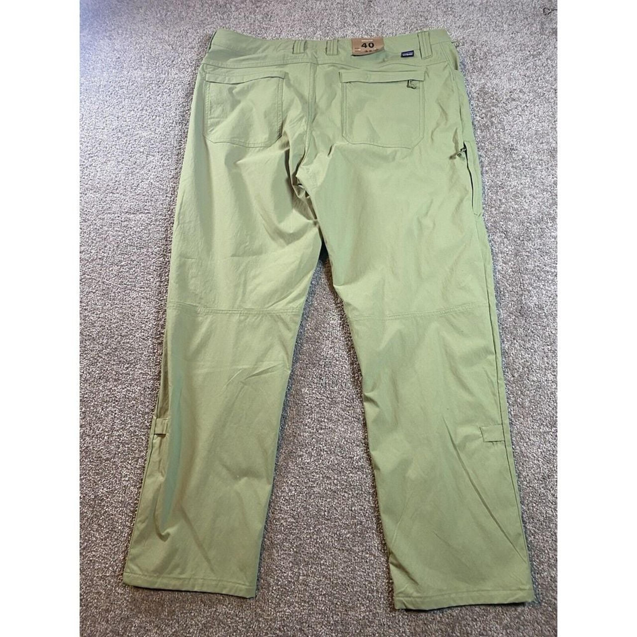 PATAGONIA Men's Quandary Hiking Pants #55183 Buckhorn Green NWT 40x32 Active