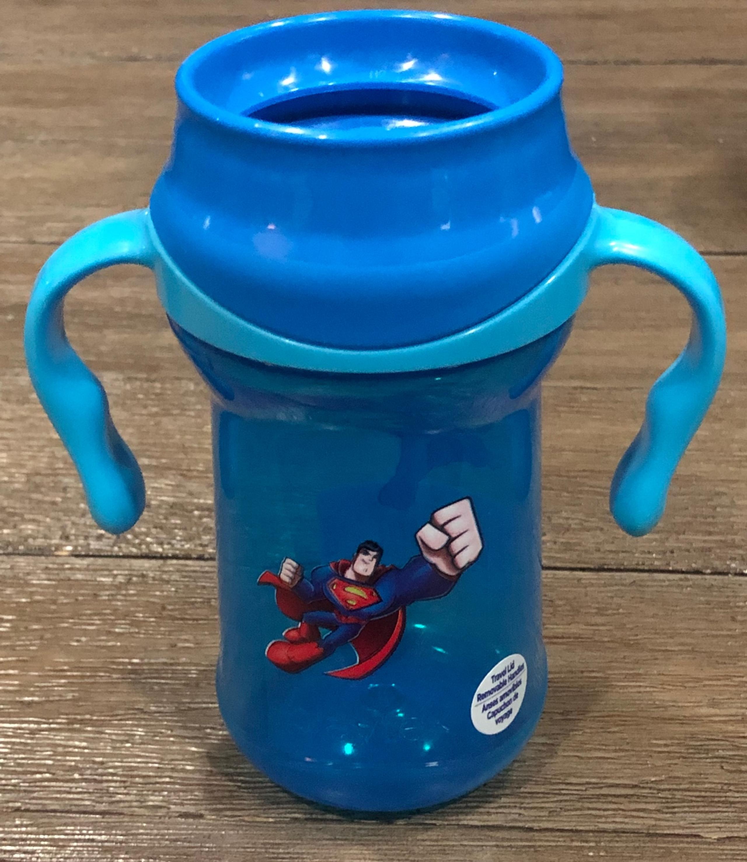 Playtex SUPERMAN Sippy Cup With Handles