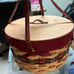 Handmade Double Pie Basket w/ Liner