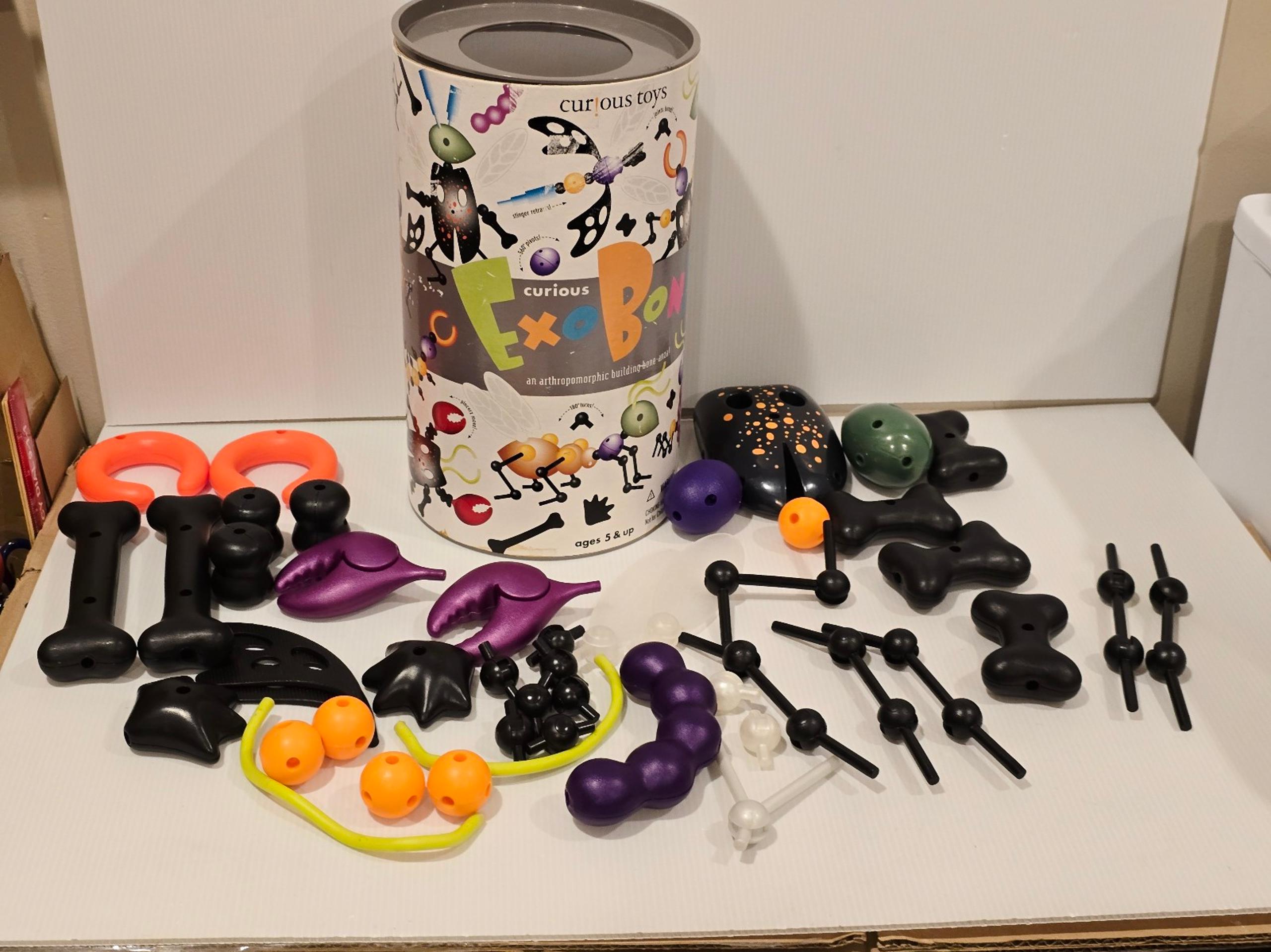 Exo Bonz Insect Building Set Curious Toys Vintage 1999 Bugs
