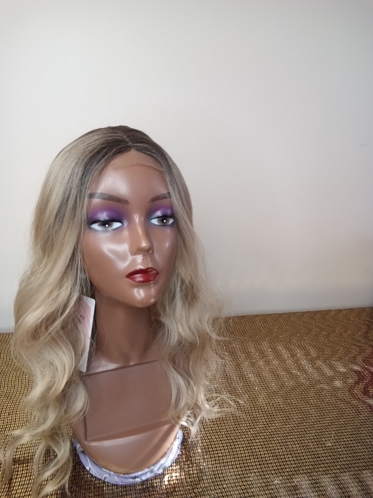 Lace front wig