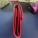PRADA Saffiano Leather Red Bi-Fold Wallet-Preowned