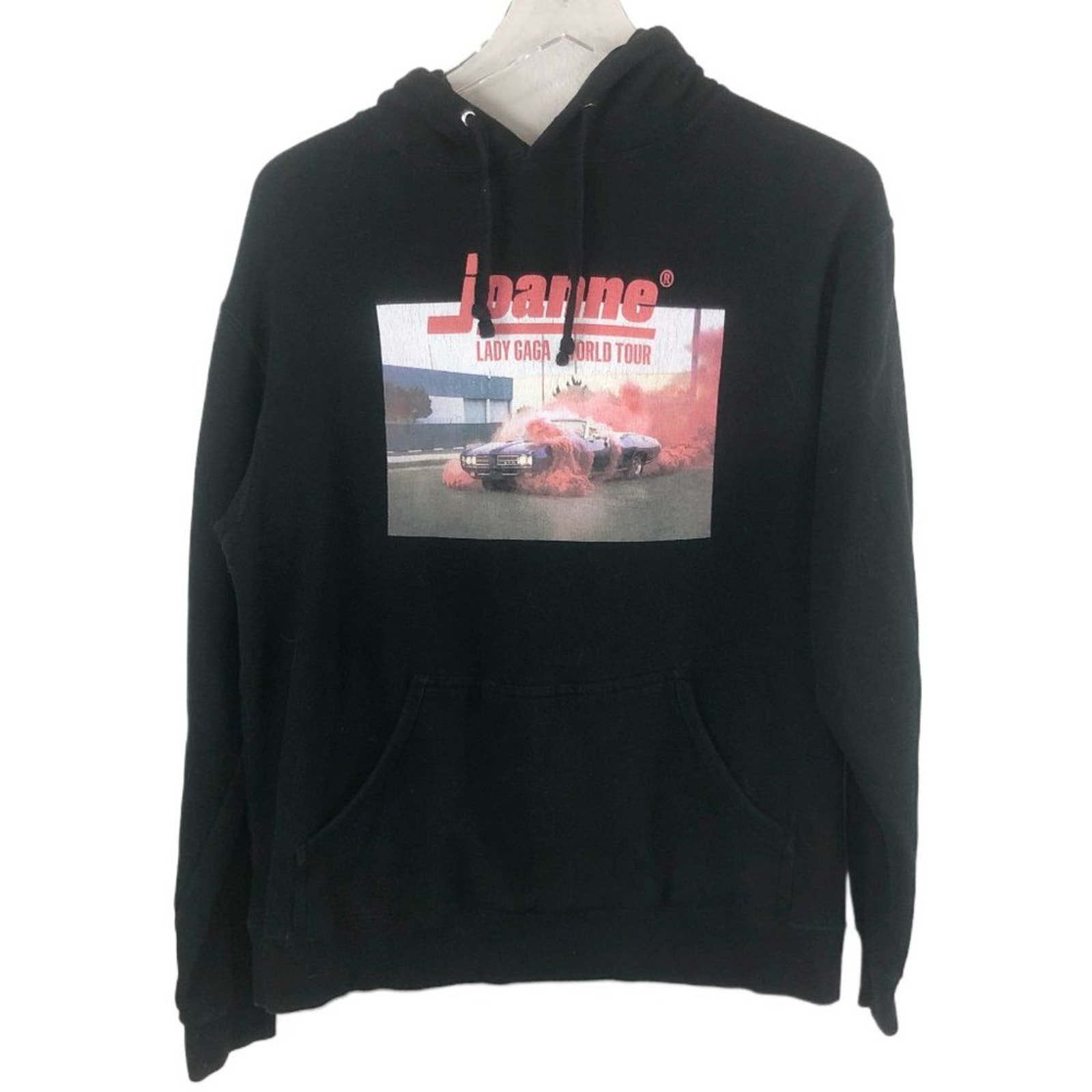 Lady Gaga Joanne Album Hoodie Size M Black Official Merchandise World Tour