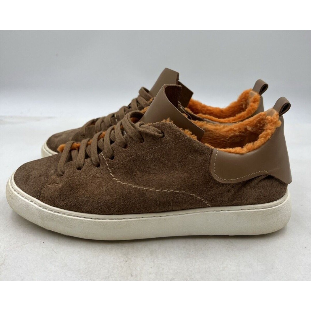 ESSE ut ESSE Women Shoes Sz 7.5 Suede City Sneaker STNW0713 Brown