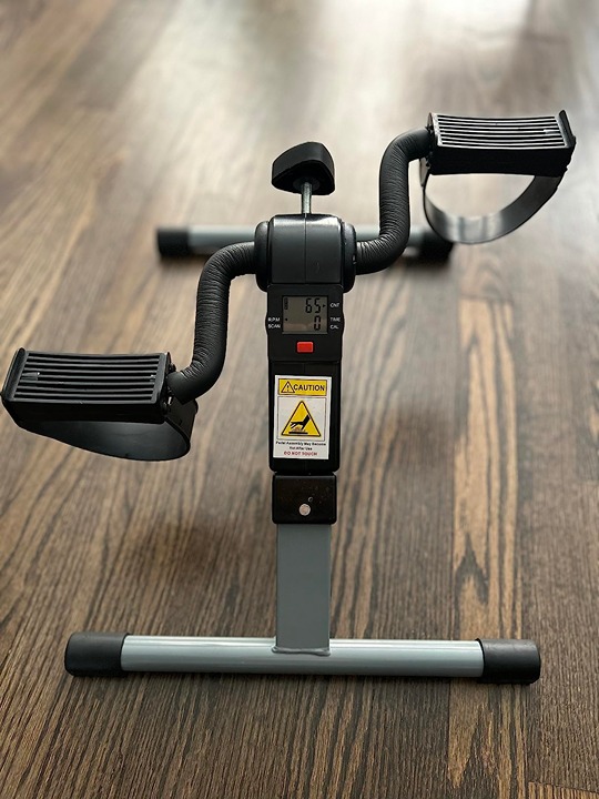 Portable Under Desk Stationary Fitness Machine Collection - Indoor Exercise