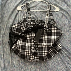 Dolls Kill Widow corset top