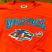 Game Gear Wolfpack Lacrosse Dri Fit Performance Orange Tee Shirt Large