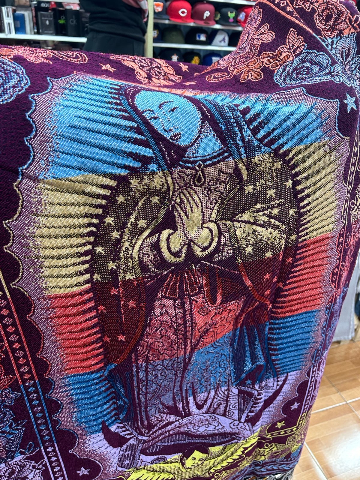 Virgencita de Guadalupe Shawl Wrap Scarf