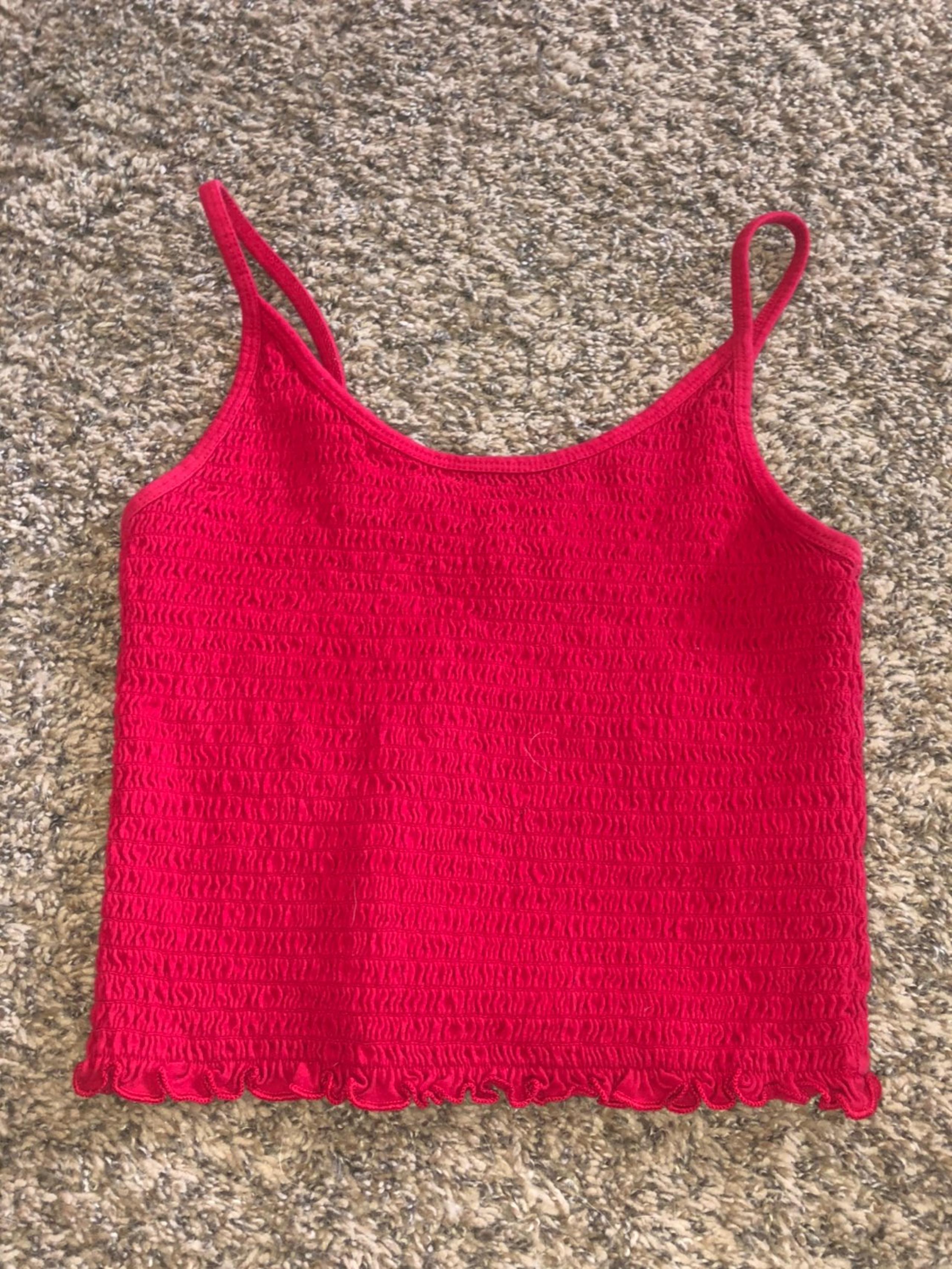 Red Hollister Tank Top