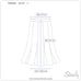 Skirt set swing skirt button up top