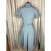 Skirt set swing skirt button up top