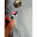 Skirt set swing skirt button up top