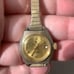 Vintage Leon Piradet 21 Jewels Day Date Manual Wind Watch Running Rare Find