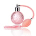 Vintage 100ml Pink Refillable Perfume Bottle with Long Tassel NEW