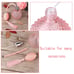 Vintage 100ml Pink Refillable Perfume Bottle with Long Tassel NEW