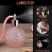 Vintage 100ml Pink Refillable Perfume Bottle with Long Tassel NEW