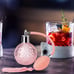 Vintage 100ml Pink Refillable Perfume Bottle with Long Tassel NEW