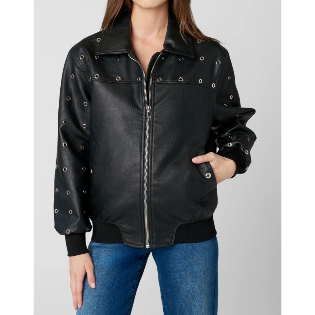 BlankNYC Women's Under Perssure Bomber Jacket M