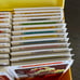 Vintage 1971 Betty Crocker Recipe Card Library with Yellow Box