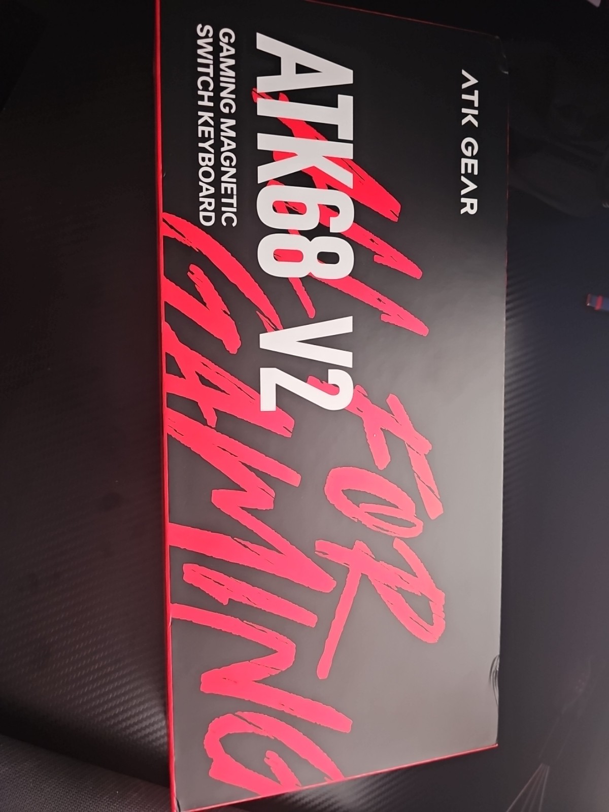 ATK68 V2 magnetic keyboard, Used still works - Black