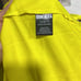 Seroya Women’s Strapless Asymmetric Hem Midi Satin Dress Split Neon Yellow