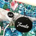 Franks Australia OAHU Tropical Jungle Swim Shorts Trunks Board Shorts L Hawaiian