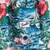 Franks Australia OAHU Tropical Jungle Swim Shorts Trunks Board Shorts L Hawaiian