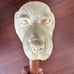 Vtg Carved Poodle Handle Bakelite Wooden Shoe Horn 27”