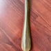 Vtg Carved Poodle Handle Bakelite Wooden Shoe Horn 27”