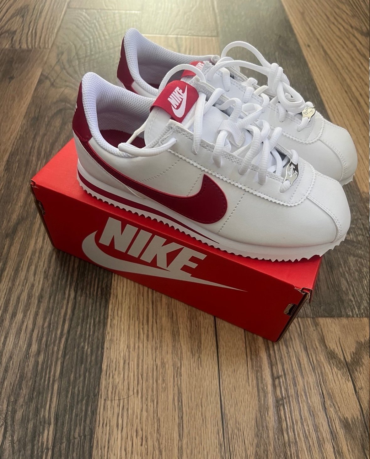 Nike Cortez size 4.5 youth Red