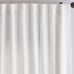 Pottery Barn Emery Linen Cotton Blend Blackout Curtain White 36 x 104 NWT
