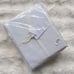 Pottery Barn Emery Linen Cotton Blend Blackout Curtain White 36 x 104 NWT