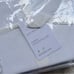 Pottery Barn Emery Linen Cotton Blend Blackout Curtain White 36 x 104 NWT