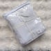 Pottery Barn Emery Linen Cotton Blend Blackout Curtain White 36 x 104 NWT