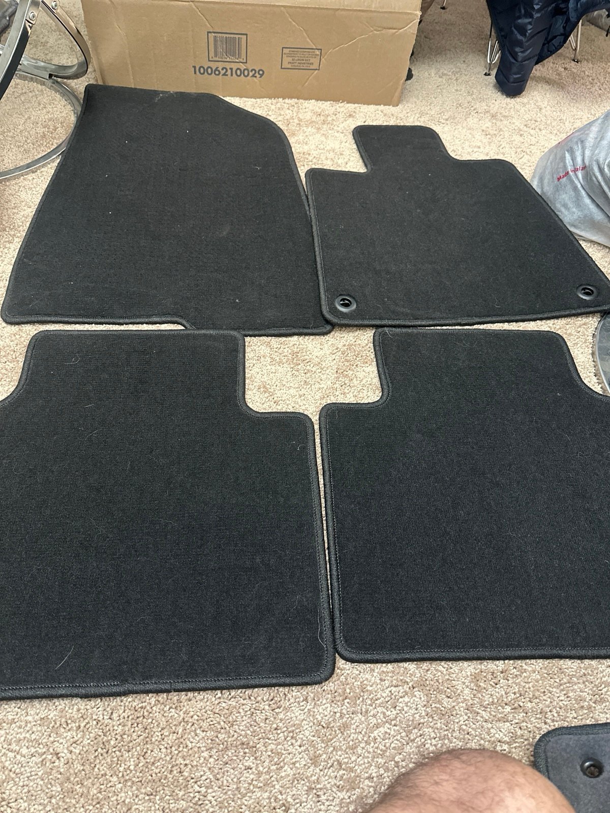 2020 Honda Accord Floor Mats never used