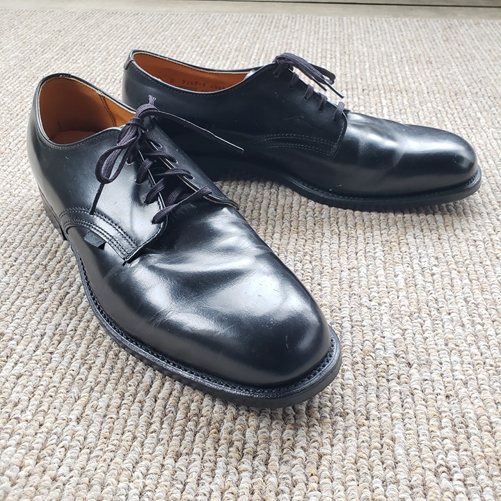 Vintage Red Wing Postman Oxford 9109 USPS PF1 1840 Men's 11 B Black