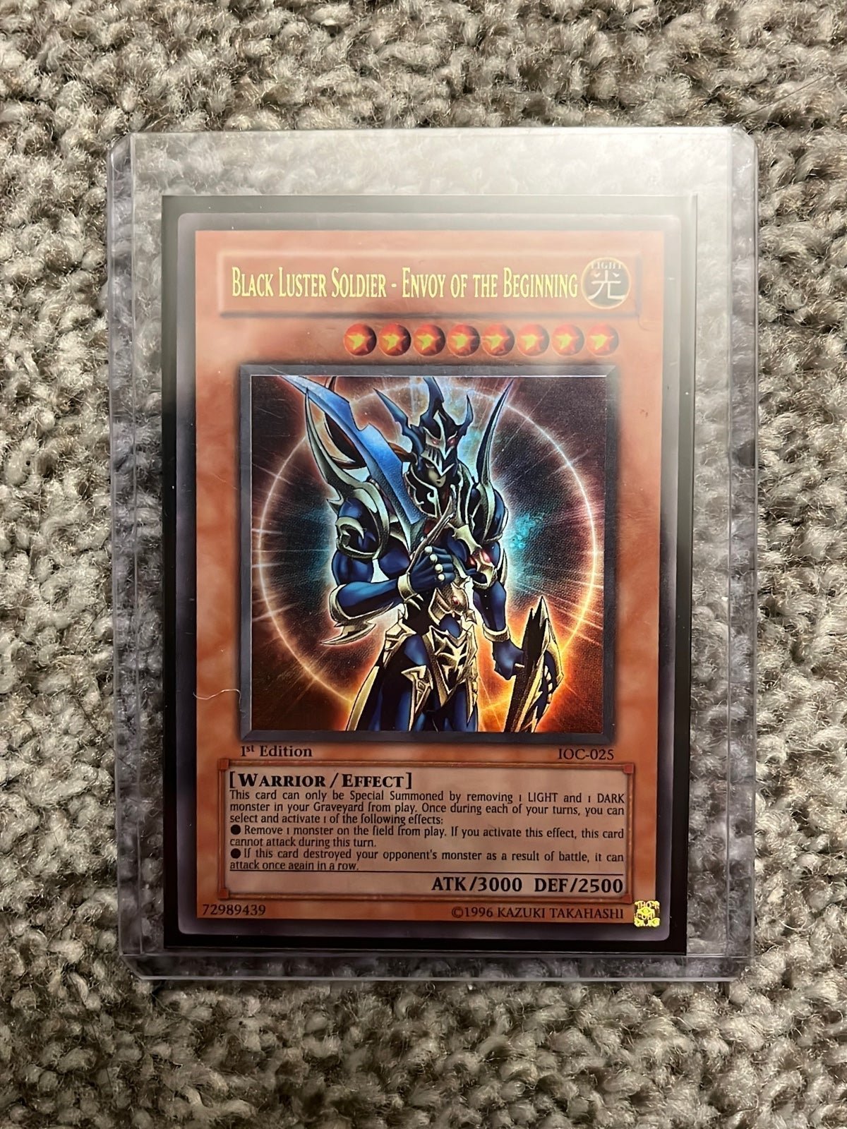 Yu-Gi-Oh! Black Luster Soldier Envoy of the Beginning By Konami