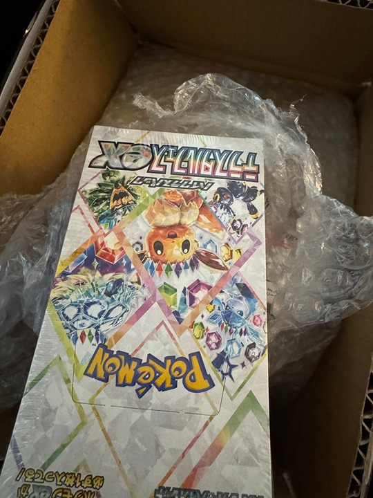 Terastal festival booster box pokemon Japanese
