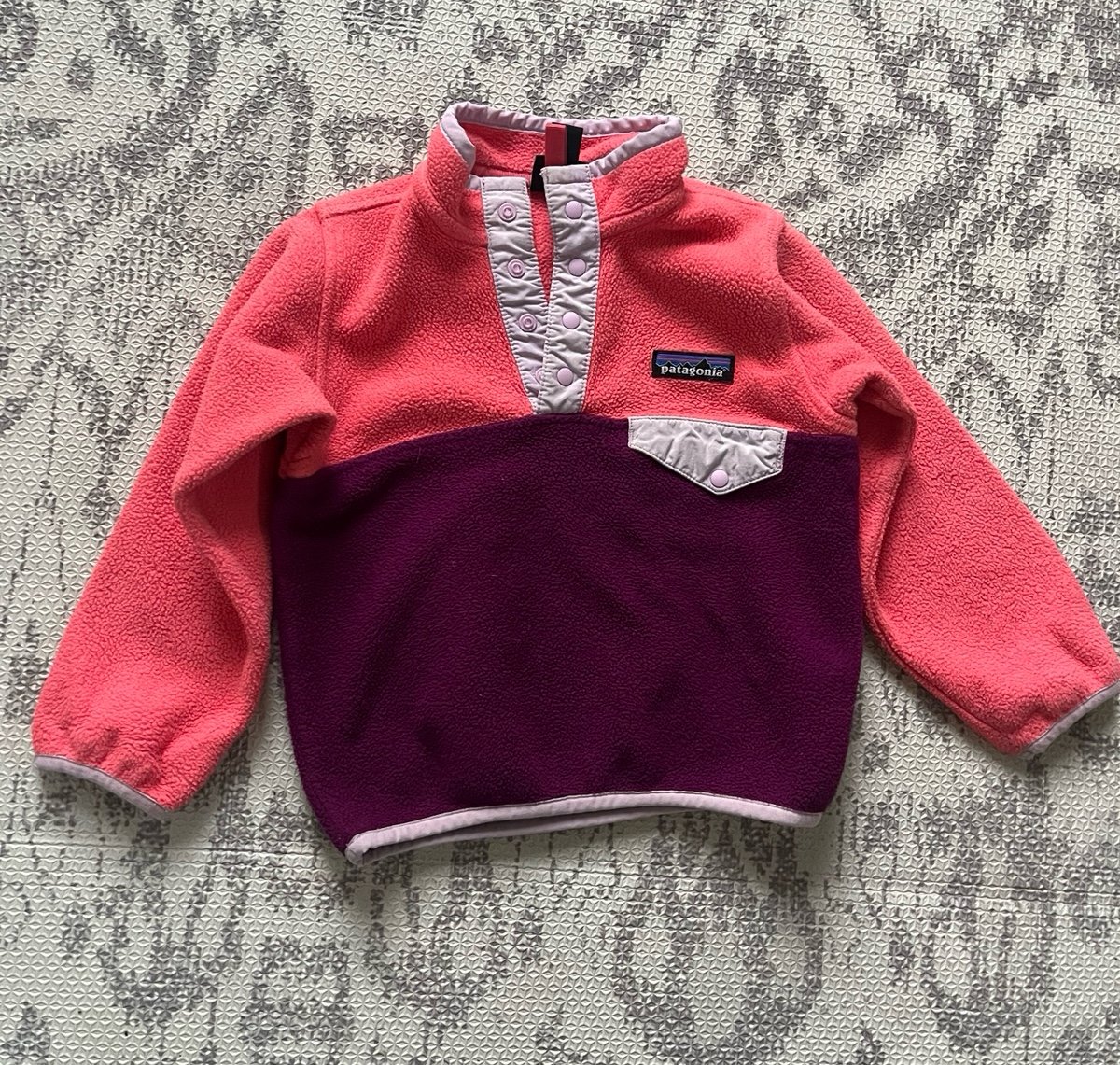 Patagonia baby synchilla snap-T pullover 2T