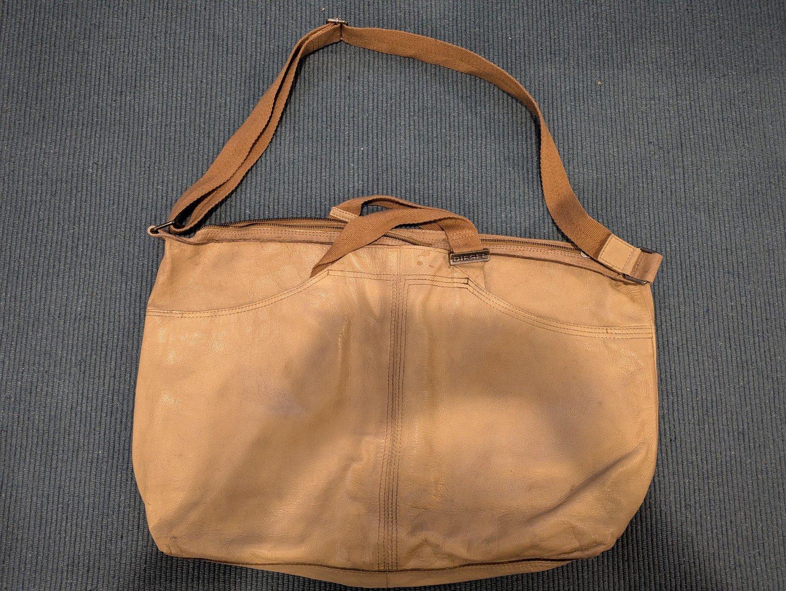 Diesel Leather Duffle Bag