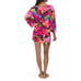 Trina Turk Multicolor Solar Floral Tunic Swim Coverup NEW Women's Medium