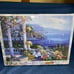 Framed Jewel Of The Riviera Woody Panel Set