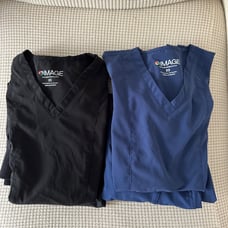 Scrub sets (Black and navy)
