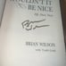 WOULDNT IT BE NICE SIGNED BRIAN WILSON