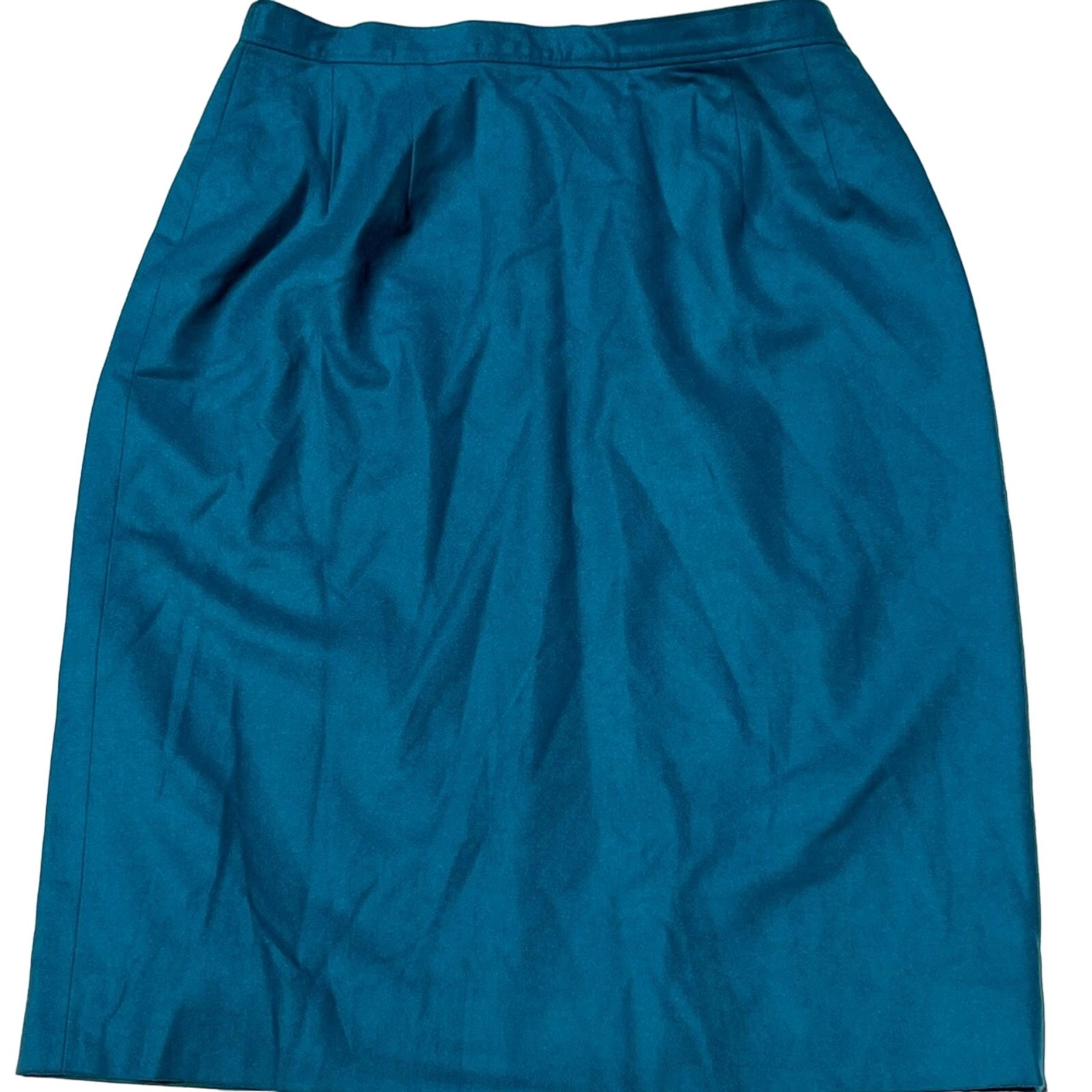 Vintage Pendleton Wool Pencil Skirt Womens Medium 90s Office Career Classiccore