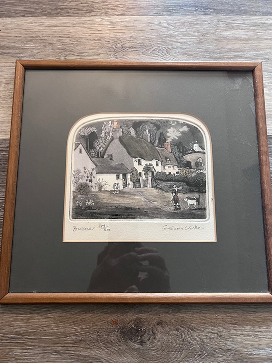 Graham Clarke Buzzer Framed Art 189/300 ART