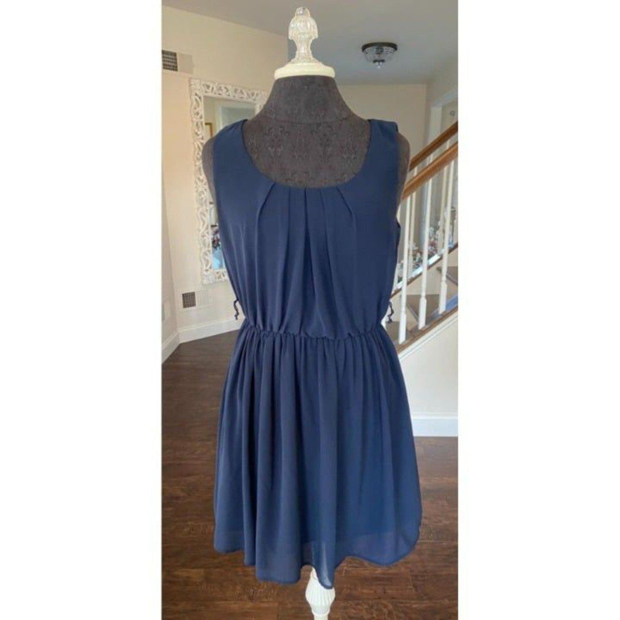 A. Byer Blue Dress (Size M)