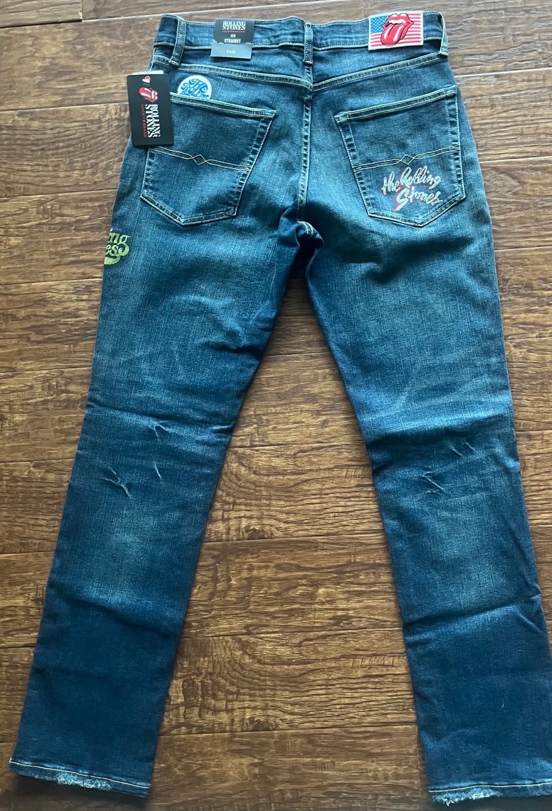 Rolling Stones Lucky Brand New Unworn With Tags jeans MSRP 149.99 31 X 32 NEW